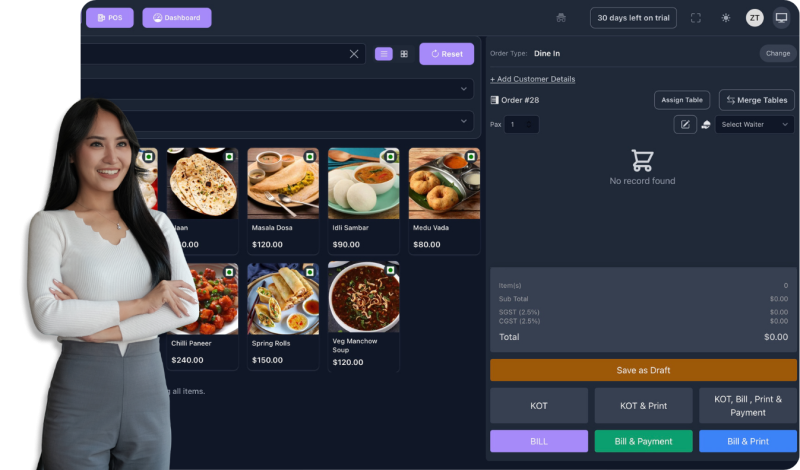 Effortless Menu Management